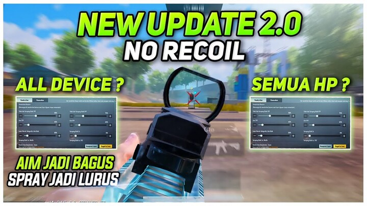 NEW UPDATE 2.0 PUBG MOBILE | SENSITIVITAS pubg mobile TERBAIK gyroscope