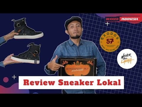 EXODOS57 X NEVER TOO LAVISH Kolaborasi Sneaker Brand Lokal Tergokil !