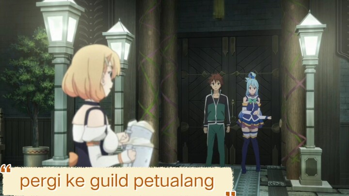 #KompetisiKreasiUnggahan4 , si nolep dan dewi pergi ke guild petualang