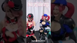 Combo Kadita dan miya ga ada obat 🤣 #mobilelegendsindonesia #cosplay #mobilelegendvidio