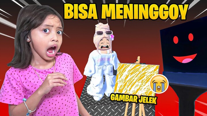 LEIKA JADI PEMENANG DI GAMBARAN PALING BAGUS 😱😨DRAW OR DIE ROBLOX [ROBLOX INDONESIA]