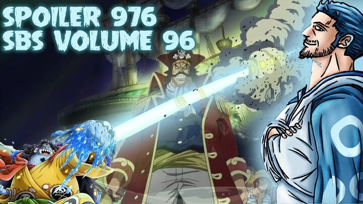 BAHASAN PENTING SBS & ONE PIECE 976! MUNCUL JINBEI dan KRU ROGER! - One Piece 976+