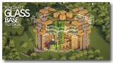 Minecraft: How to Build an Underground Glass Survival Base!