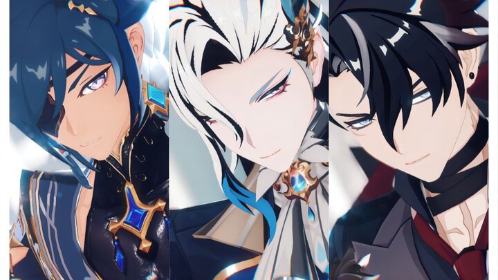 [Genshin Impact MMD] Water Country! A new Everfreeze will be formed soon! Kai & Na & Lai's [Let it R