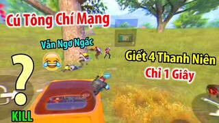 Cú Tông Chí Mạng. RinRin Clear Cả Team Địch Chỉ Với 1 Giây Và Cái Kết Buồn | PUBG Mobile