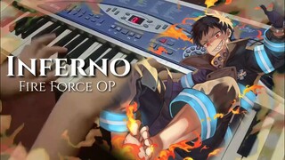 INFERNO on a 54 key piano