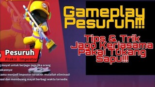 KERJASAMA UNTUK MENYAPU BERSIH PARA SPACECREW 🧹🤪