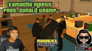 Kamacho meets President Dunald Tramp || Short Clip (Maharlika City Roleplay)