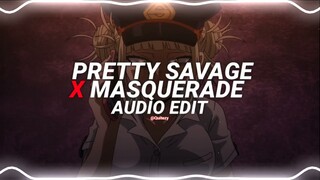 pretty savage x masquerade - black pink & siouxxie [edit audio]