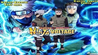 Kakashi Hatake Vs Yamato Tendzo Ex Ultimate Showcase Solo Gameplay - NxB Ninja Voltage