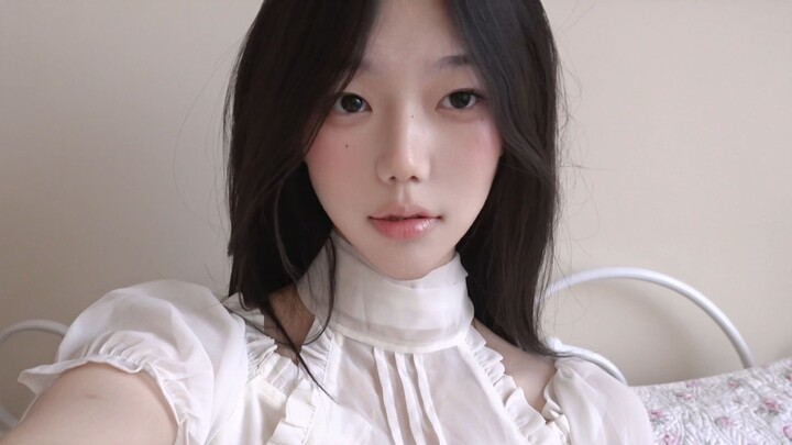 vlog𓍯｜<Phần sau> Mở hộp & chia sẻ quần áo xinh xắn màu hồng ⸝⸝⸝