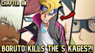 BORUTO MAPIPILITANG KALABANIN AT PATAYIN ANG 5 KAGES!? - Boruto VS 5 Kages | Boruto Chapter 80+