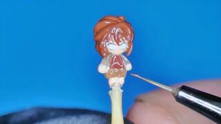 I made a figurine out of rice grains!