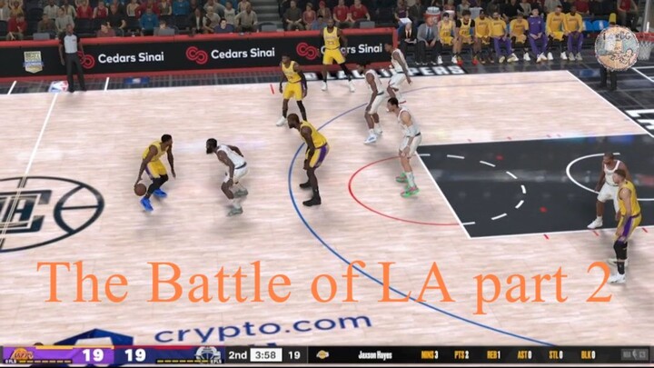 NBA 2K23 PC mods Roster 2K26 Lakers @ Clippers l 2nd Quarter