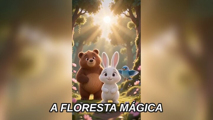 A Floresta Mágica 🌈 Coelhinho, Ursinho e Amigos | Rock da Turminha
