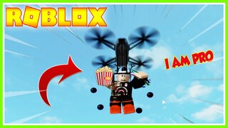 ATRAKSI HEBAT !!! MIKOCIL MAKAN POPCORN SAMBIL TERBANG!!! BROOKHEAVEN. ROBLOX MIKOCIL