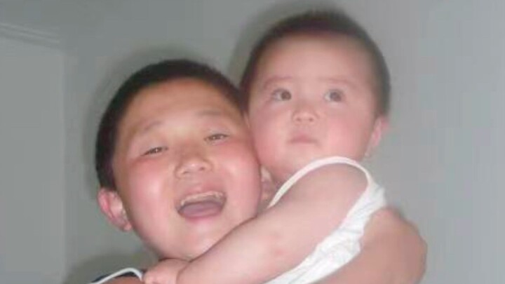 The kid in my arms suddenly grew up.