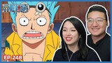 FRANKY'S PAST & TOM SENSEI | One Piece Episode 248 Couples Reaction & Discussion