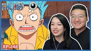 FRANKY'S PAST & TOM SENSEI | One Piece Episode 248 Couples Reaction & Discussion