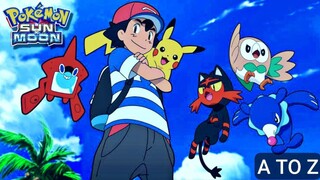 POKÉMON SUN AND MOON 🎬:- From A To Z || S-20 || EP 17-30 || Travel_insaan || Like For Another Ep ||