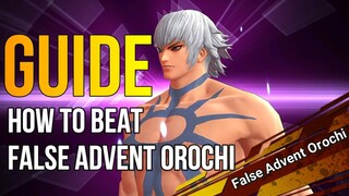 KOF Allstar: How to Beat False Advent Orochi