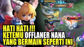 SUSAH LAWAN NANA KALAU CARA MAINNYA SEPERTI INI - MOBILELEGENDS INDONESIA