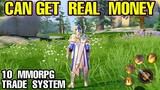 Top 10 MMORPG can MAKE REAL MONEY with TRADE SYSTEM on Android & iOS