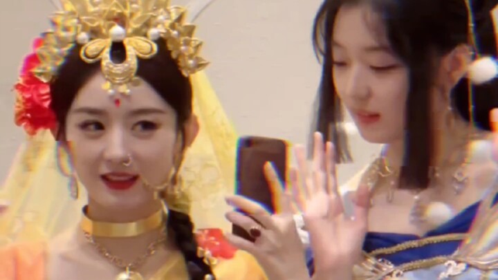 จ้าวลี่อิ่งกับซุนเชียนมาร่วมงานกันแล้ว!!! ฉางเอ๋อรึเปล่าที่กำลังสอนเจ้าหญิงกระต่ายหยกเต้นอยู่นะ!!