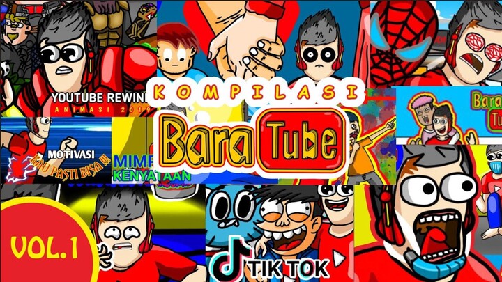 KOMPILASI 1 kumpulan 11 video BARA TUBE | animasi BARA TUBE