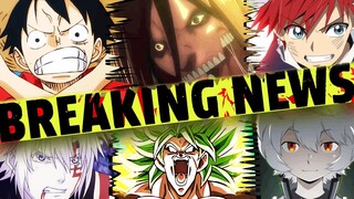 Attack on Titan Anime DELAYED, Japanese Fans Are Upset With One Piece, Podcast On Broly/Vic Incident