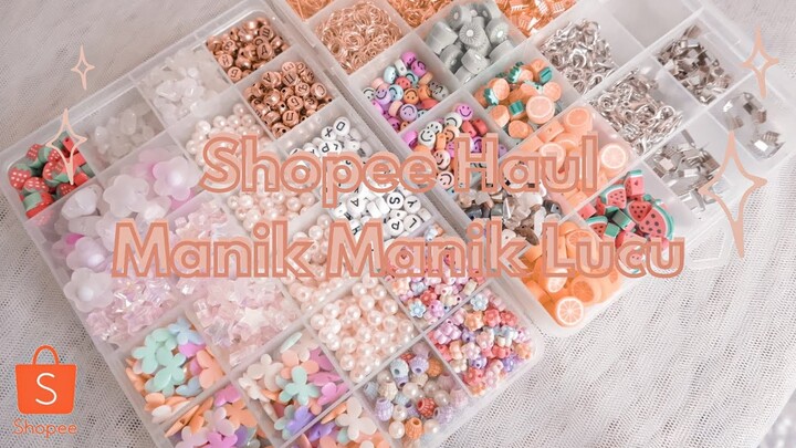 Shopee Haul Manik Manik Lucuuu | Ayu Rahayu