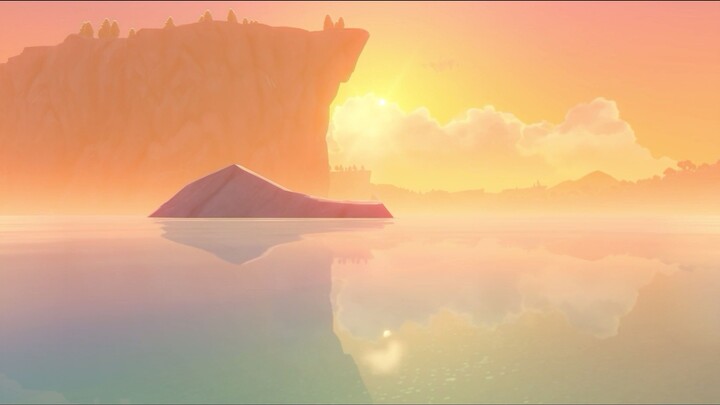 [Game][Genshin]Watching Sunrise at the Beach of Teyvat