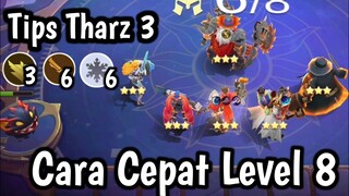 Tutorial Tharz Skill 3 Dijamin Winstreak‼️Gunner + Saber + Notherm Vale | Combo Magic Chess Terkuat