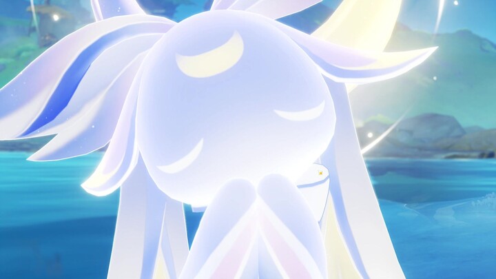 ملصق شياو يوي لطيف يلتصق بالوجه لمدة دقيقة واحدة