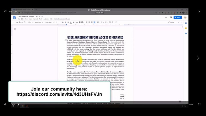 Private Wealth Academy – Debt Removal Secrets Download