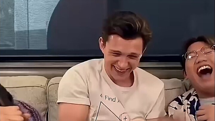 The three lead actors of Spider-Man are laughing their heads off!