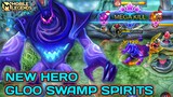New Hero Gloo Swamp Spirits | Gloo Gameplay #1 | Mobile Legends Bang Bang