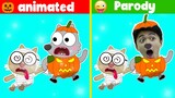 WOLF PICA WITH ZERO BUDGET! (PICA WOLF FUNNY ANIMATED PARODY) |Become Dracula Pumkin On Halloween