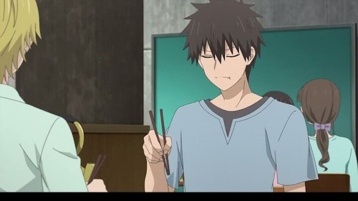 Don't play with your phone while eating.