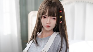 The real doll is so cute and lovely