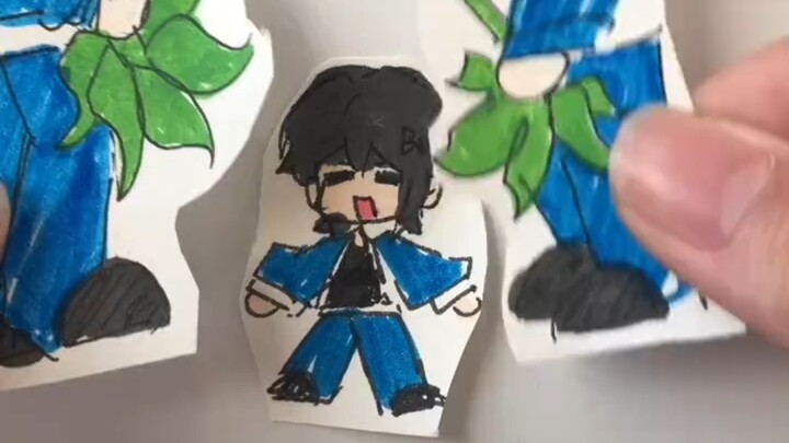 نسخة مُستنسَخة بالكامل من الرسم الورقي لجلب الحظ وإبعاد النحس ^O^