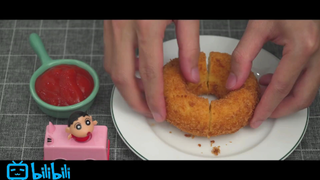 Bánh pho mai Hành Tây #amthuc