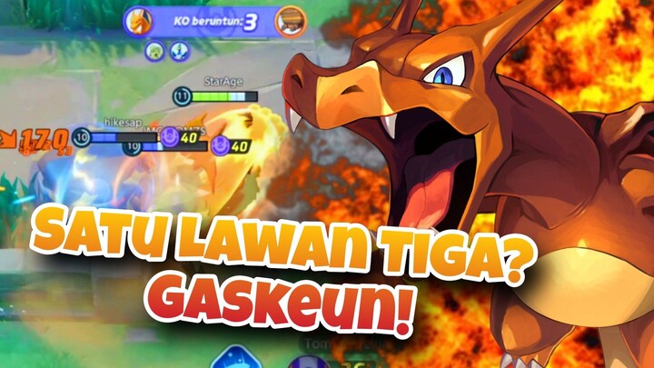 Satu Lawan Tiga siapa Takut! - Charizard Ultimate Montage
