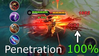 Argus is BACK! 100% Full Penetration Damage | Argus Best Build 2022 | MLBB