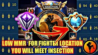 New Fake GPS Location For FIGHTER | You Will Meet INSECTION🔥| Low MMR In FIGHTER | MLBB