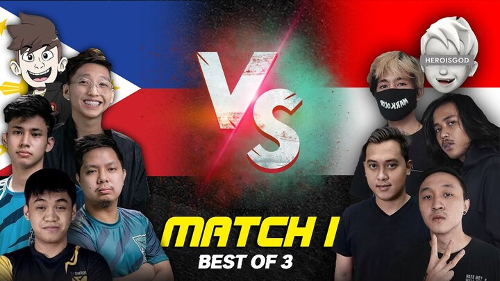 Tantangan Berat Buat Tim INDONESIA Melawan Juara MSC Season 2! - Indonesia VS Filipina Match 1