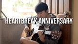 Heartbreak Anniversary - Giveon | Fingerstyle Guitar Cover (chill version) | Lyrics