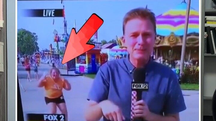 The wrong moment to steal the spotlight!