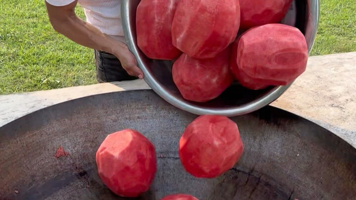 Leftover watermelon