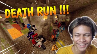DEATH RUN DI MINECRAFT MEMANG MENYIKSA SEKALEE .... !!!
